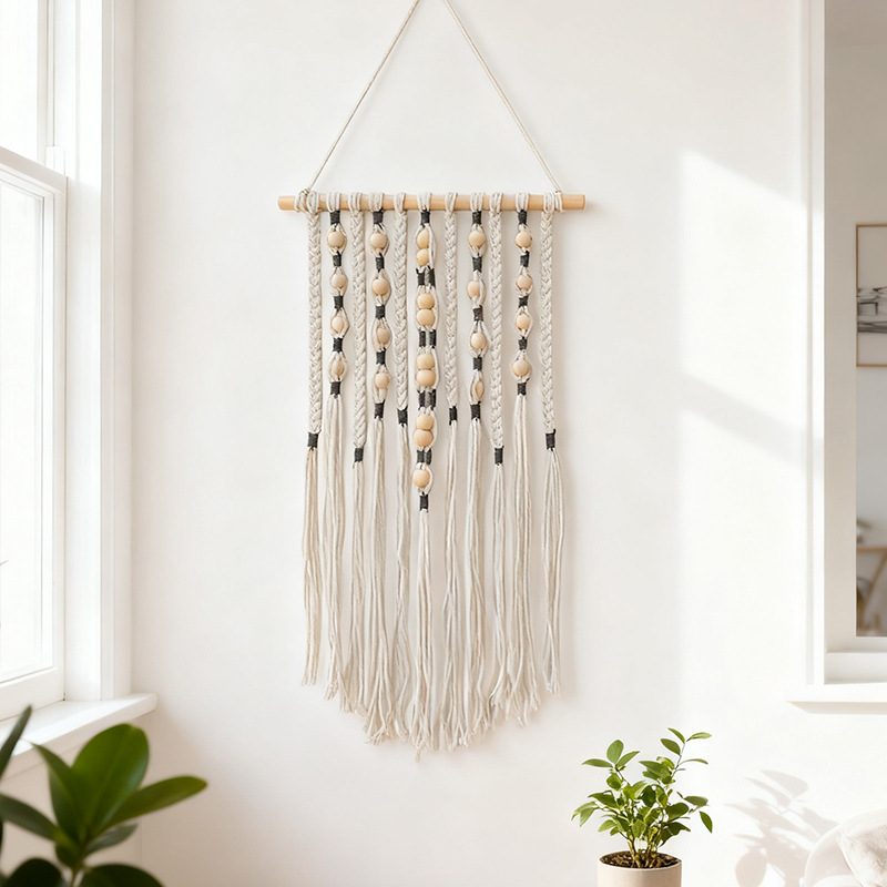Macrame Wall Hanging - Tapiz de Pared de Macramé, Decoración
