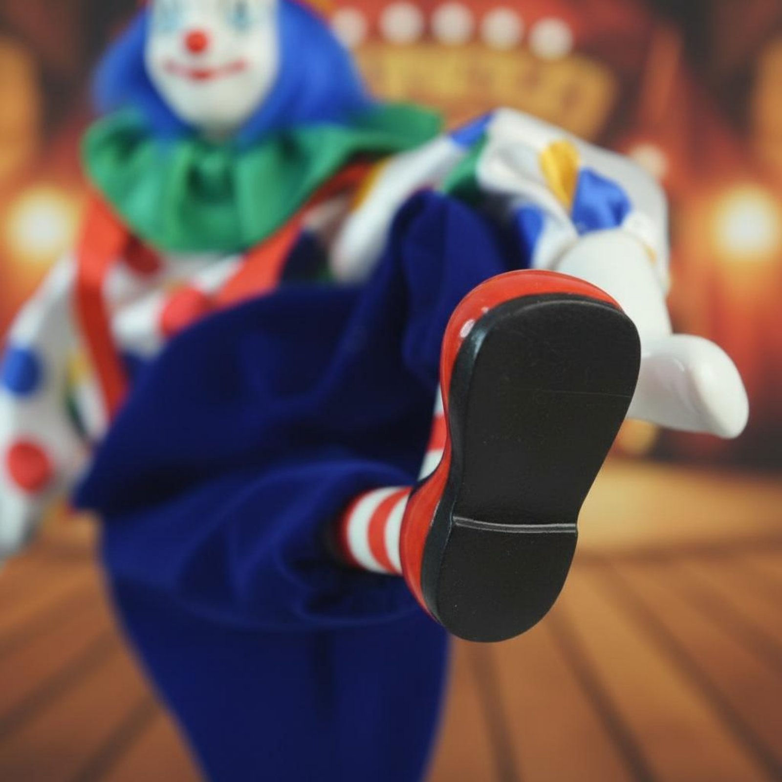 Home Decor Design - Muñeco de Cerámica de Payaso, Figura