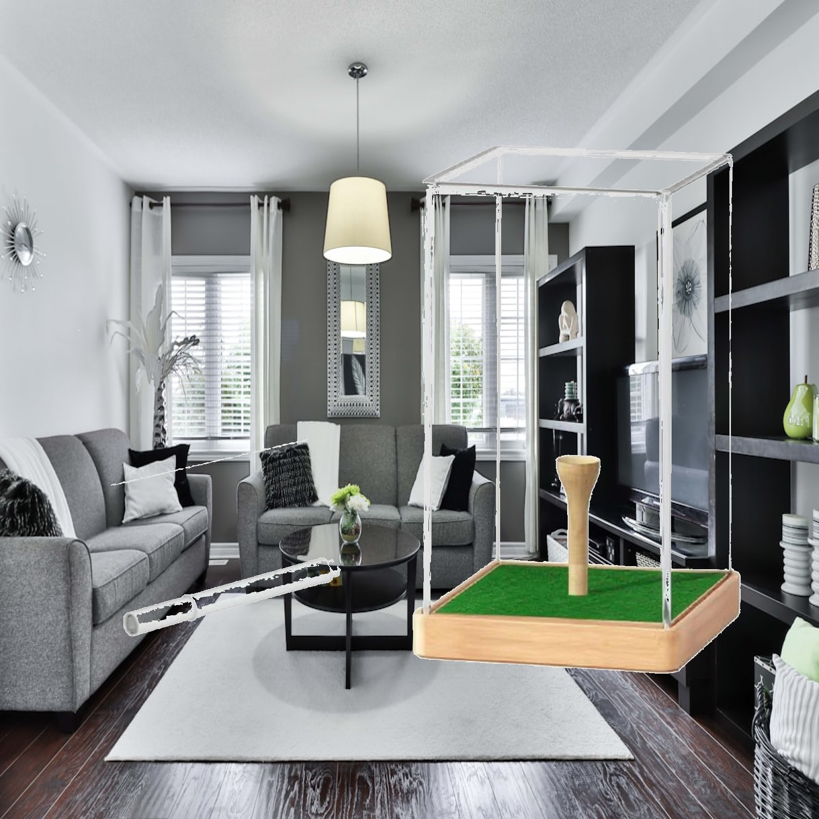 Home Decor Organizer - Estuche para Pelotas de Golf, Caja