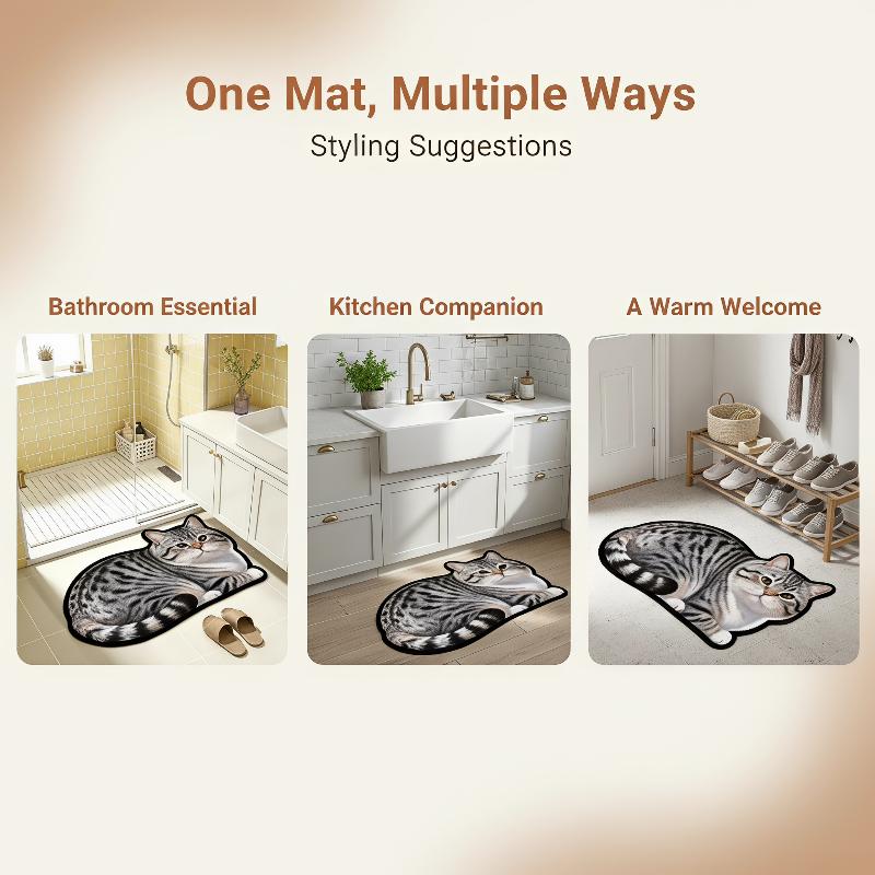 Home Decor Living Room Ideas - Alfombra de Baño de Diatomita con