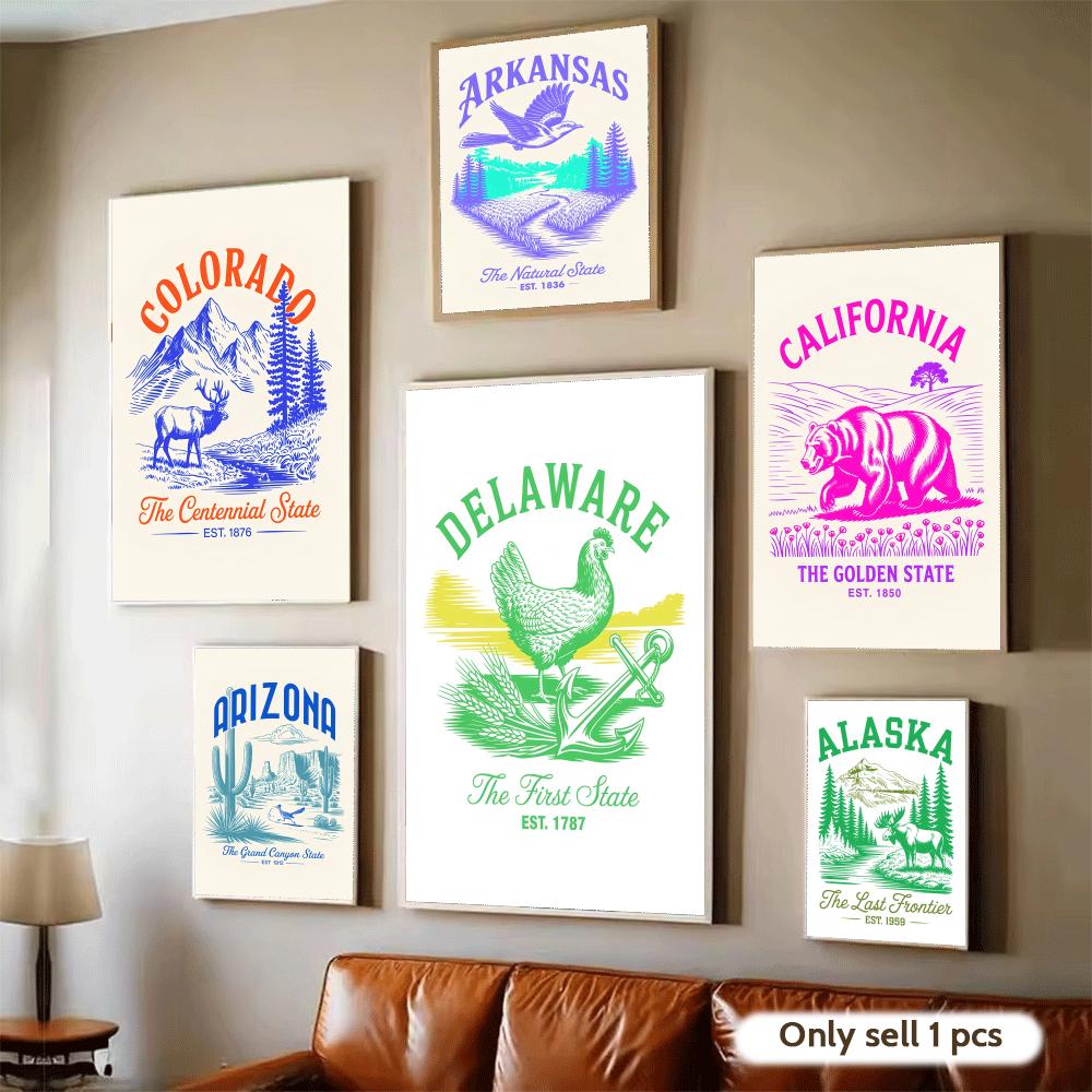 Home Decor Living Room Ideas - Póster de diseño artístico de animales