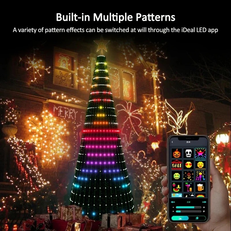 Home Decor Light - Luces de Árbol de Navidad con