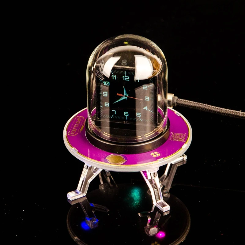 Home Decor Exchange - Reloj multifuncional WiFi OVNI, reloj con