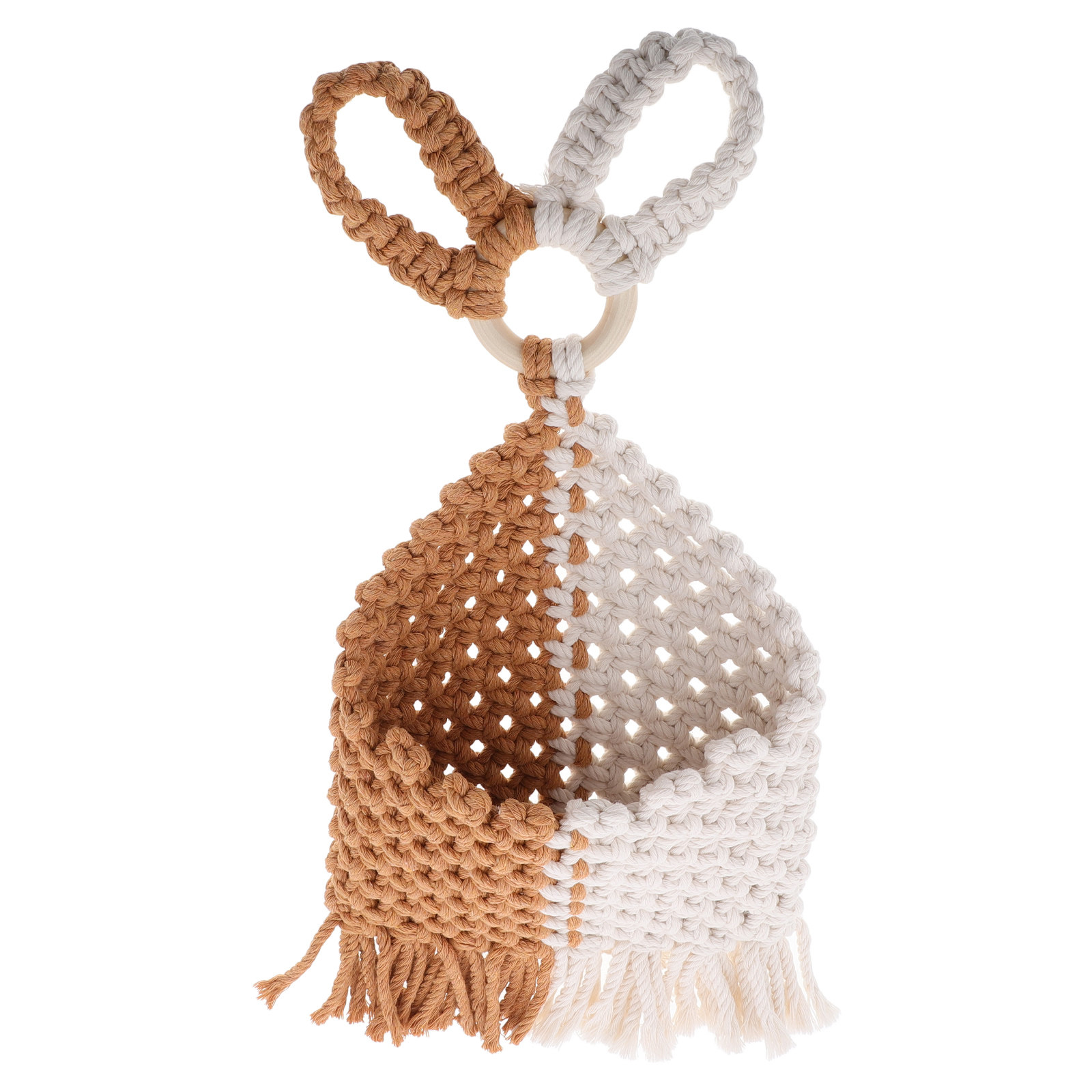 Macrame Wall Hanging - Colgante de Pared de Macramé Tejido