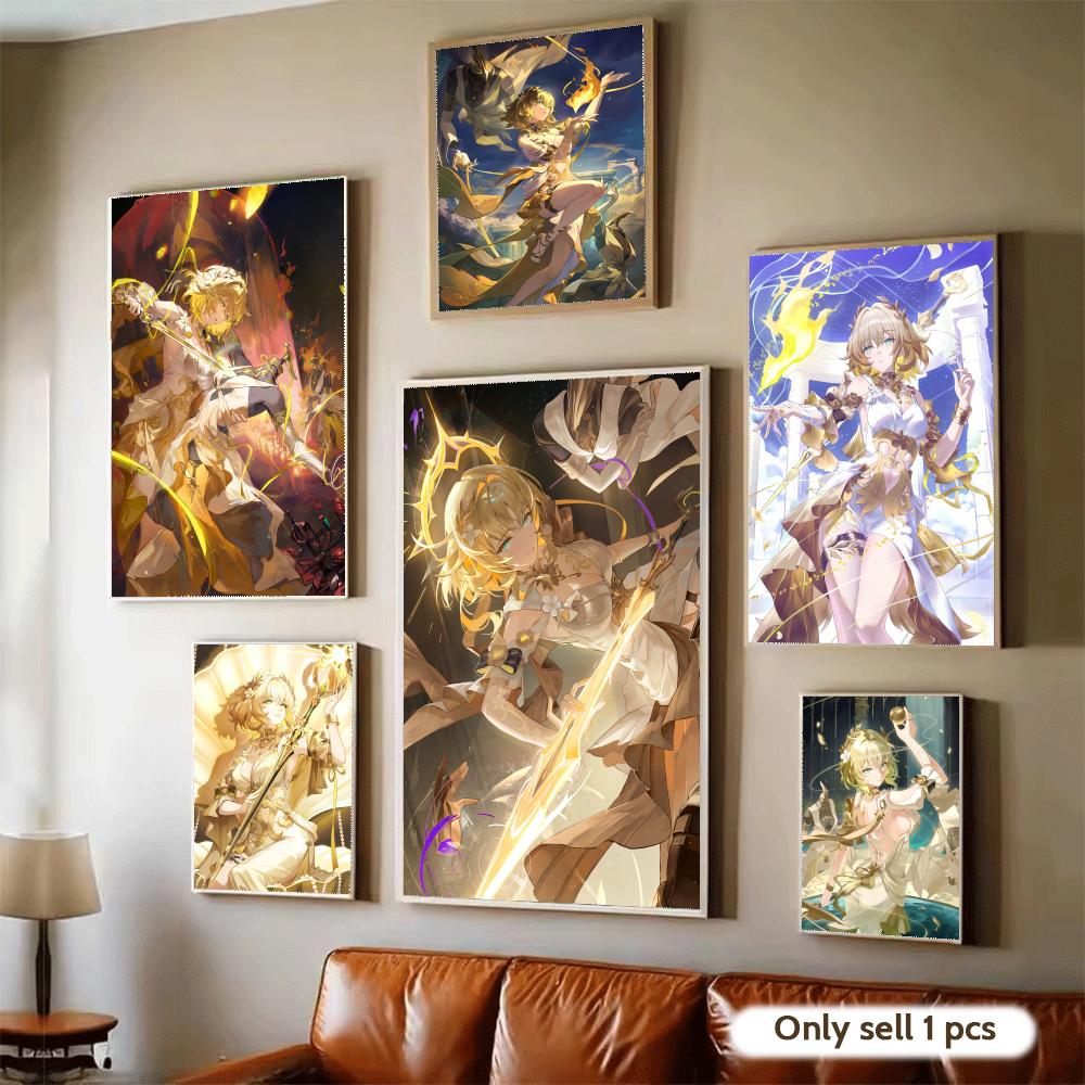 Home Decor Living Room Ideas - Aglaea Anime Honkai Star Rail -