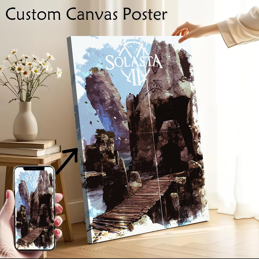 Home Decor Games Free - Póster Impreso en Lienzo con Arte