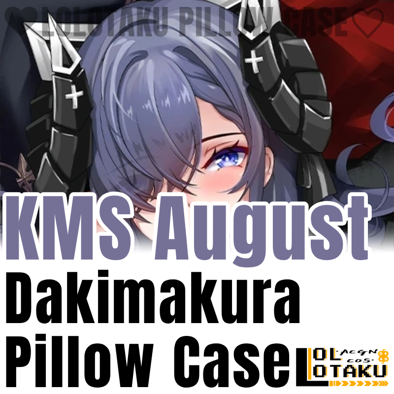Home Decor Games Free - KMS August Dakimakura Azur Lane Funda