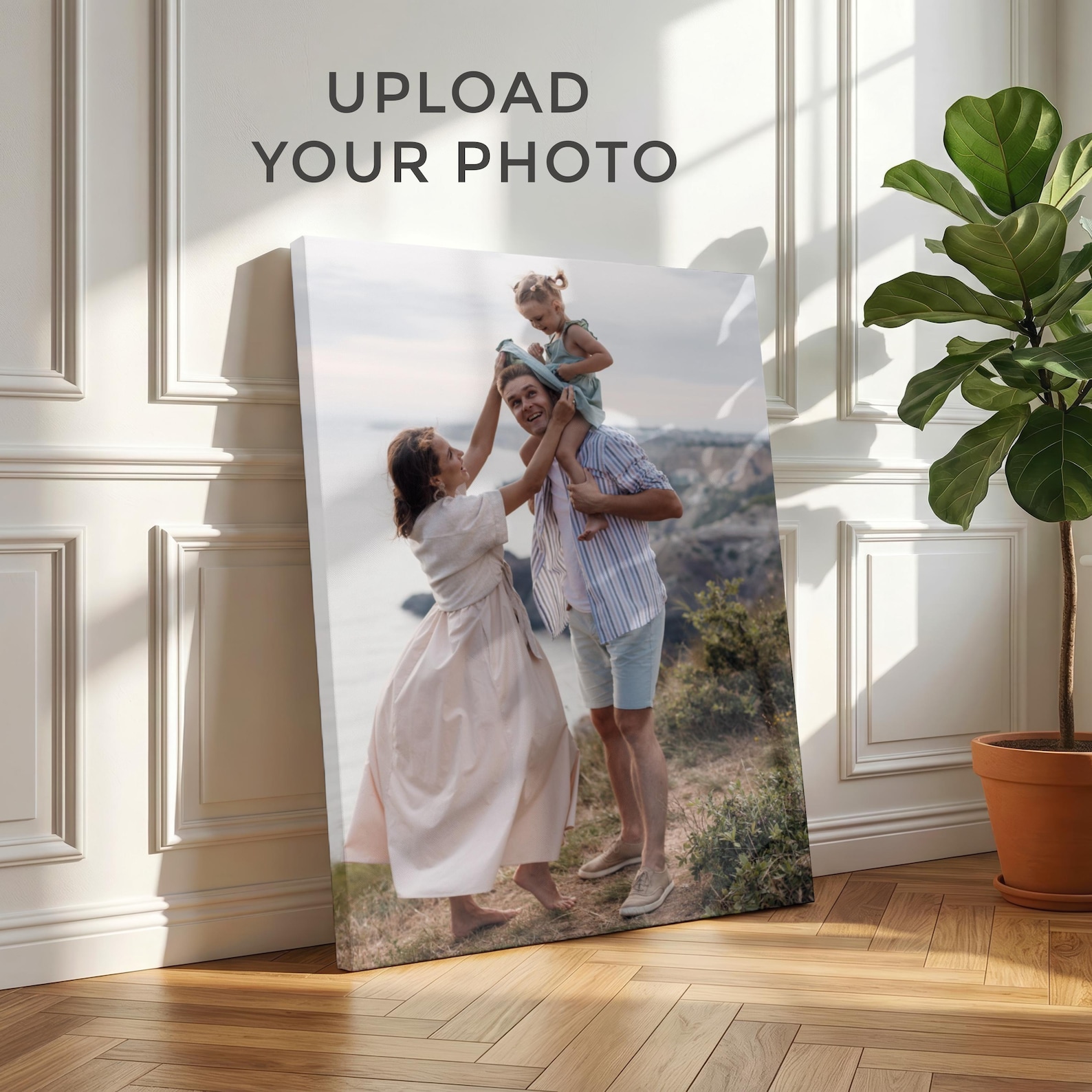 Home Decor Design - Lienzo Fotográfico Personalizado, Arte Mural Familiar