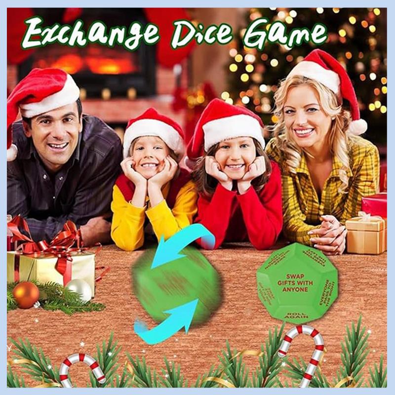 Home Decor Exchange - AS63-2PCS Dados de intercambio de regalo