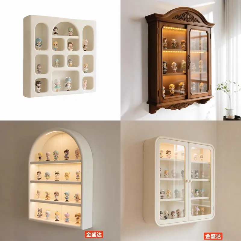 Home Decor Organizer - Vitrina de Pared para Figuras Coleccionables,