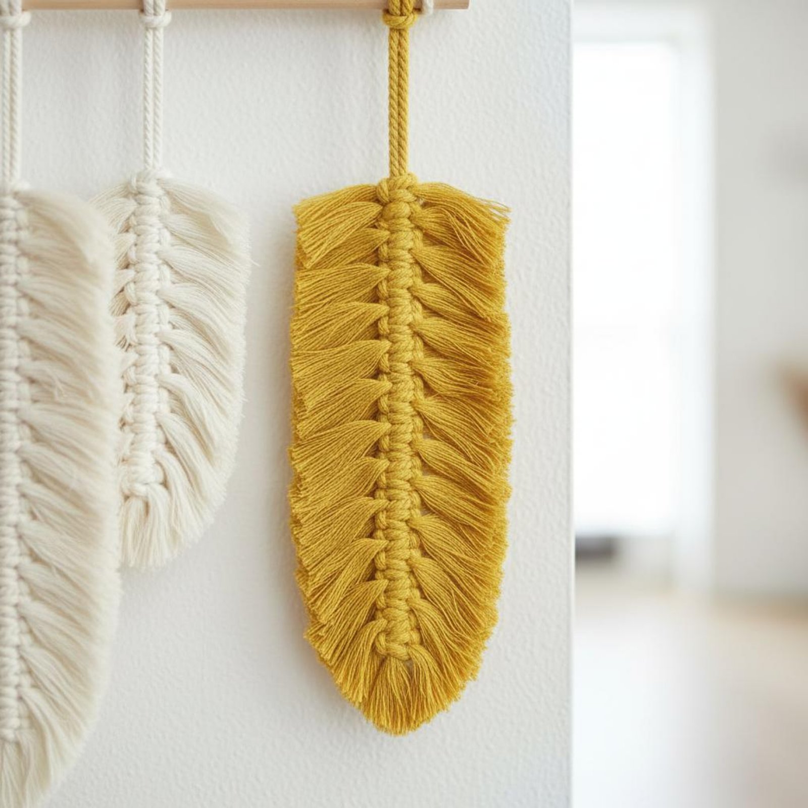Macrame Wall Hanging - Tapiz de Pared de Macramé con