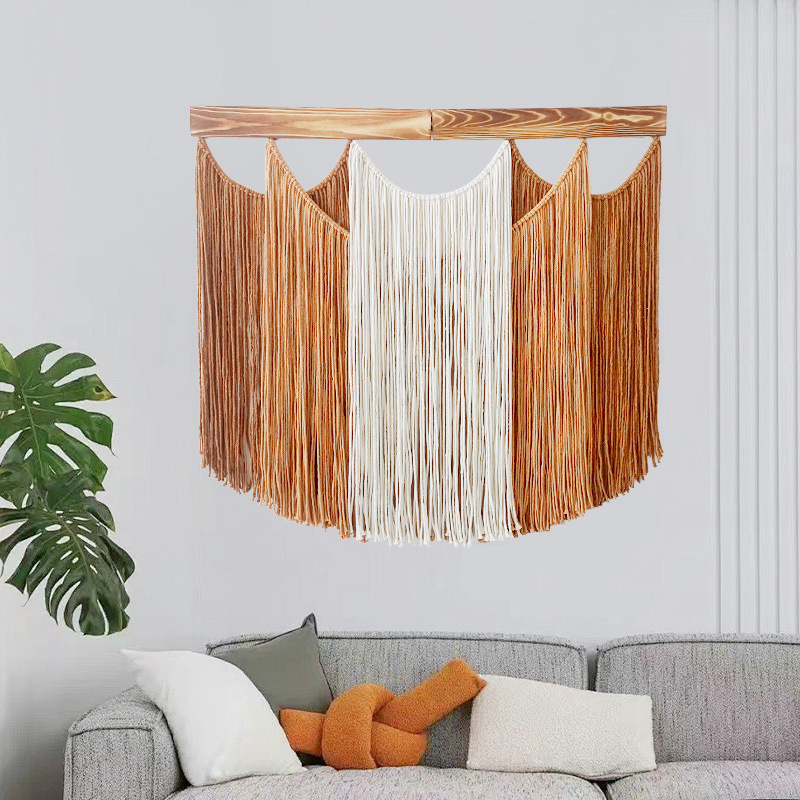 Macrame Wall Hanging - Tapiz de Pared de Macramé Grande,