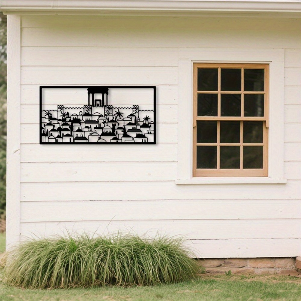 Home Decor Gift - CIFBUY Arte de pared de metal,
