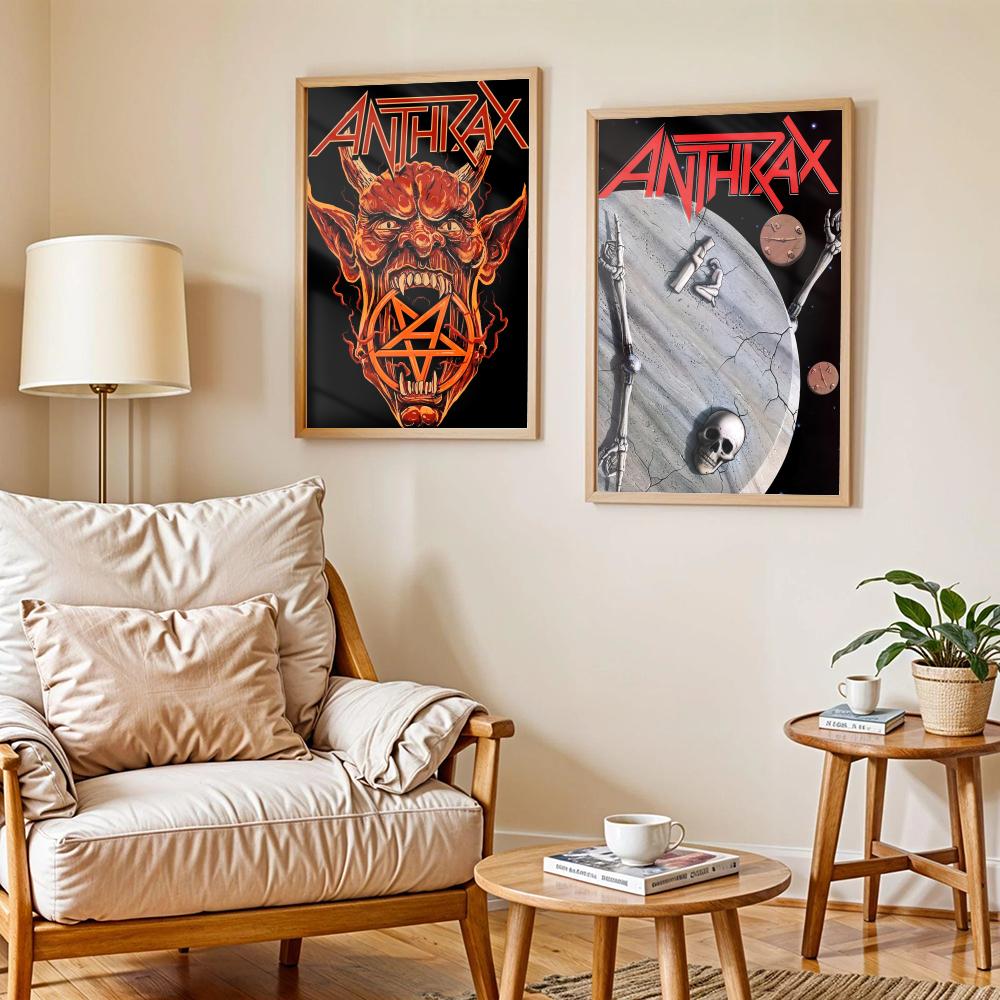 Póster de la banda Heavy Metal - Home Decor Living Room Ideas reseña y precio