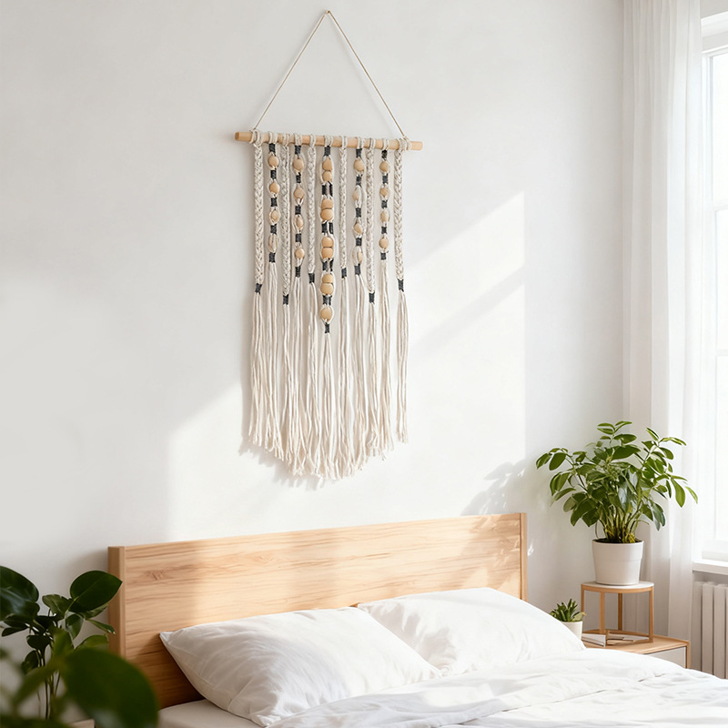Tapiz de Pared de Macramé, Dec - Macrame Wall Hanging reseña y precio