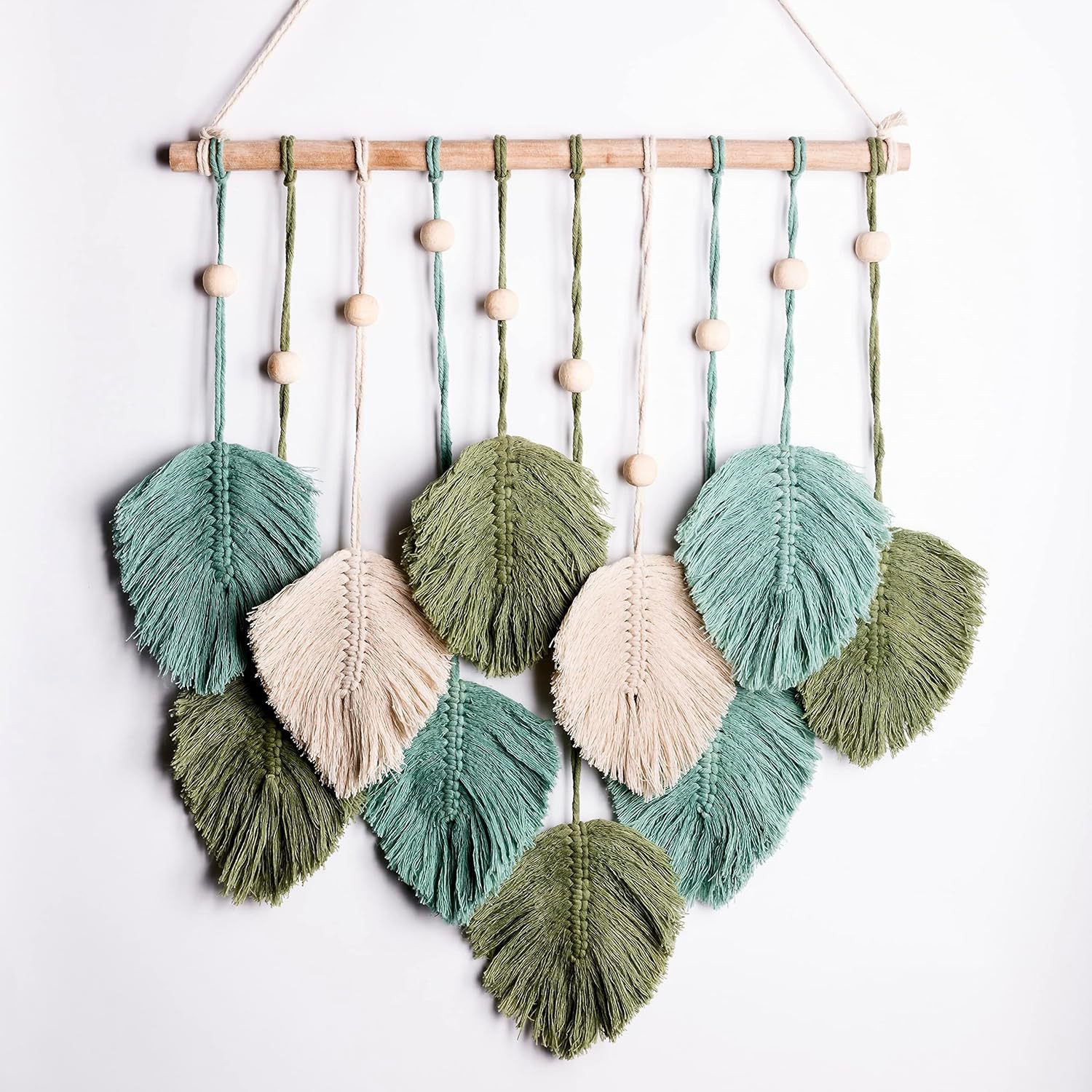 Tapiz de cuerda de algodón hec - Macrame Wall Hanging reseña y precio