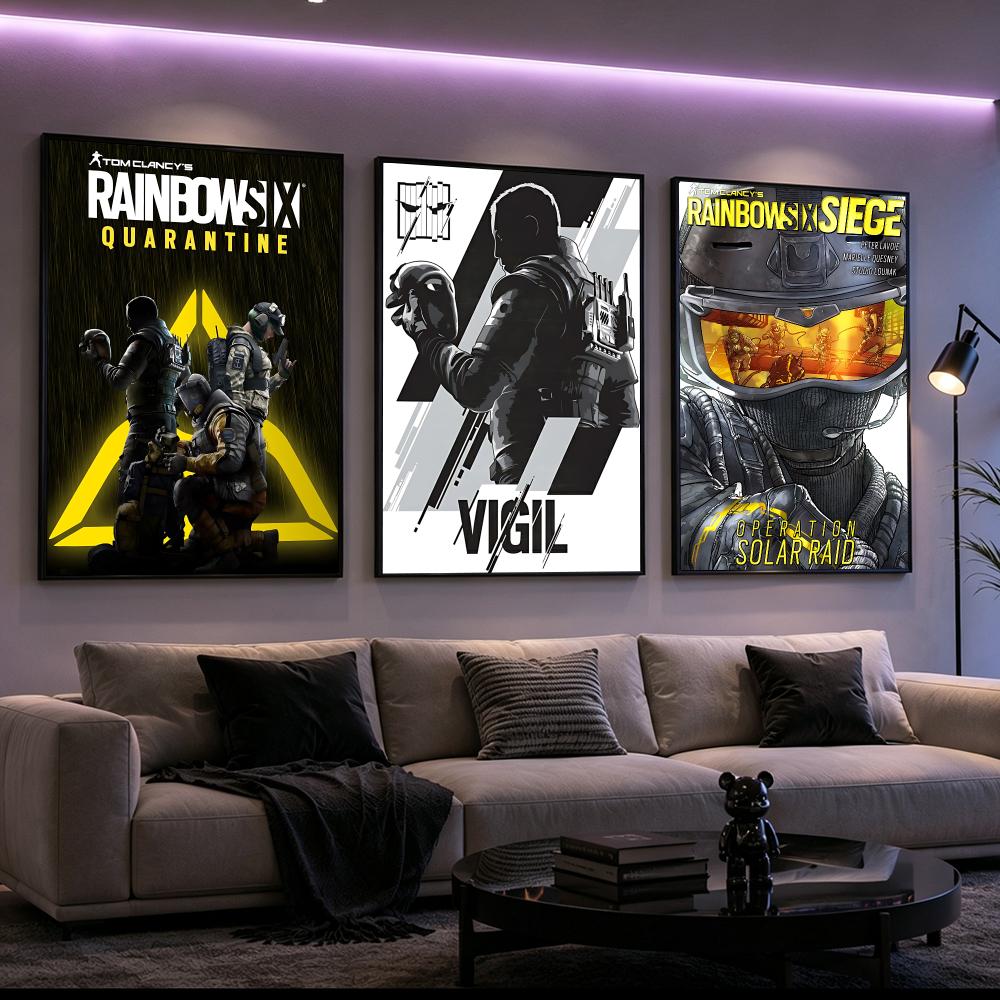 Póster de Rainbow Six Siege, I - Home Decor Living Room Ideas reseña y precio