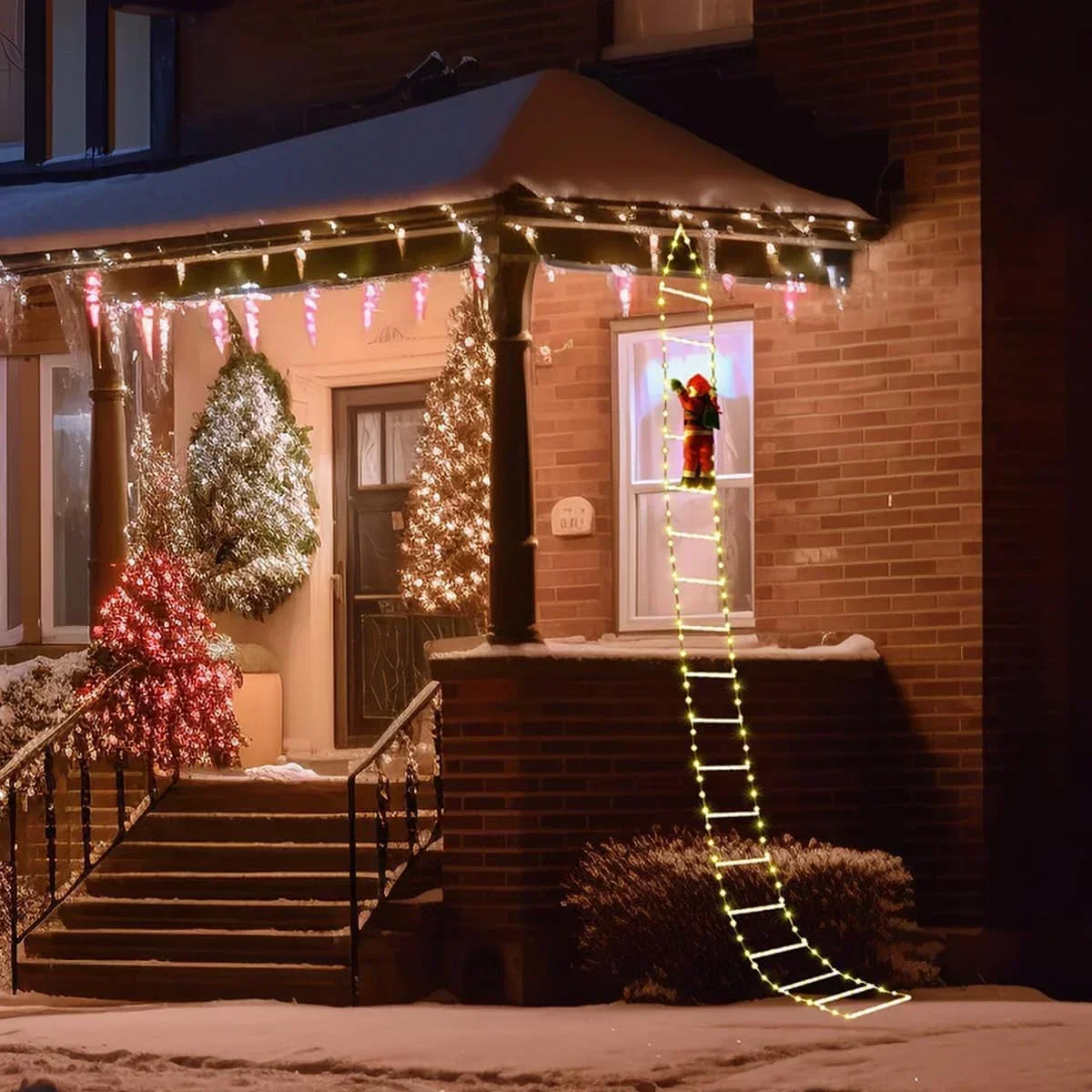 Luz LED de escalera para decor - Home Decor Xmas Tree reseña y precio