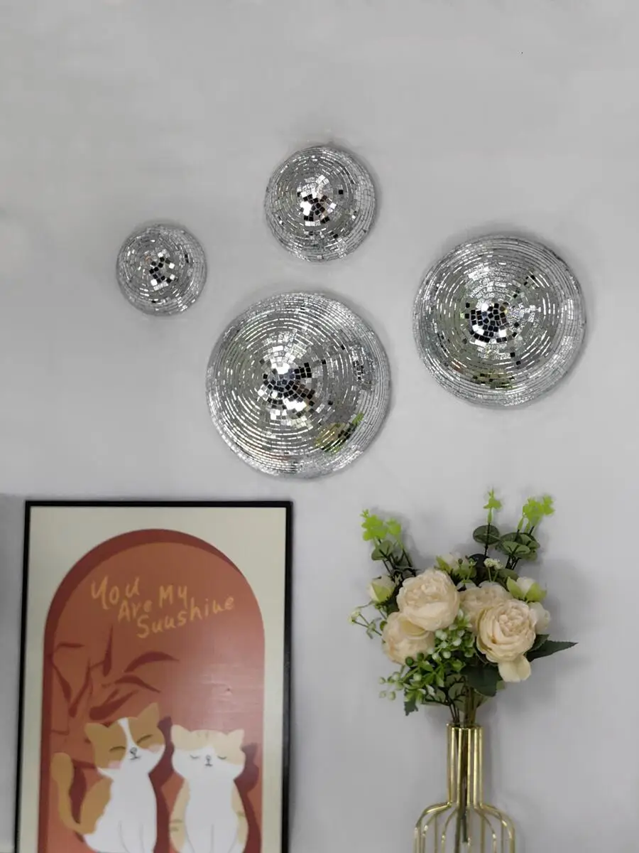 Nueva bola de discoteca de par - Home Decor Mirror reseña y precio