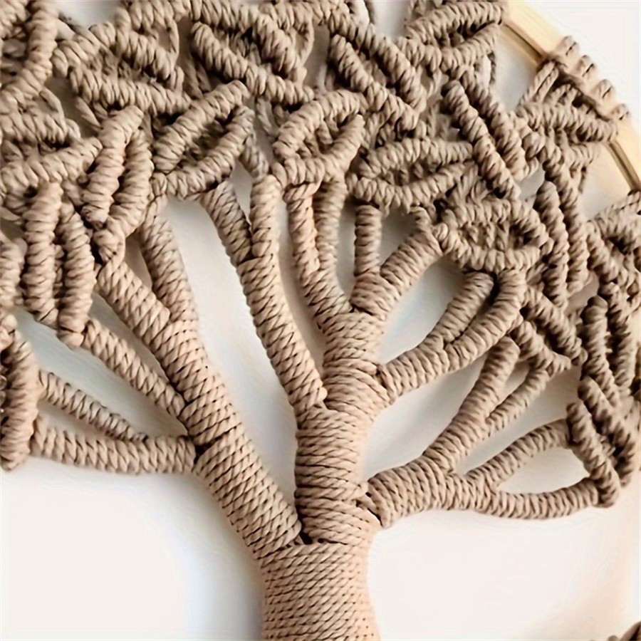 Árbol de la vida macramé colga - Macrame Wall Hanging reseña y precio