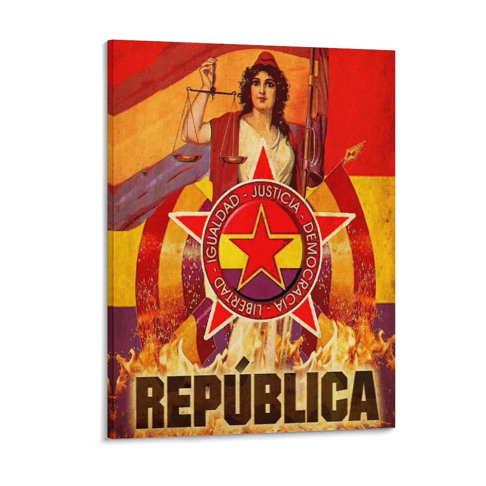 No Pasaran, revolución español - Home Decor Mirror reseña y precio