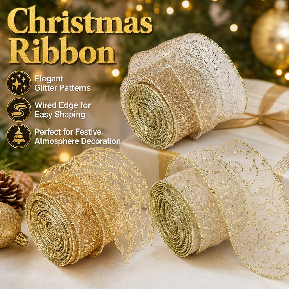 Cinta navideña de 2m 2027, cin - Home Decor Xmas Tree reseña y precio