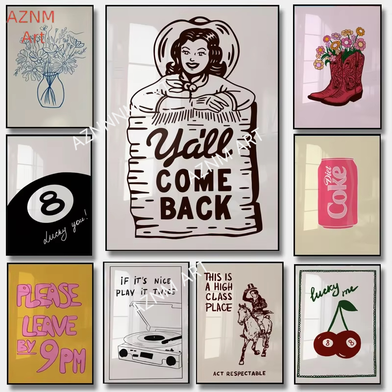 Póster Minimalista con Diseño  - Home Decor Quotes reseña y precio