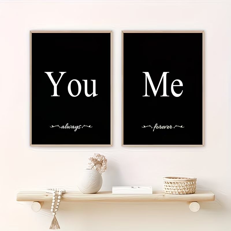 3 piezas de arte de pared con  - Home Decor Quotes reseña y precio