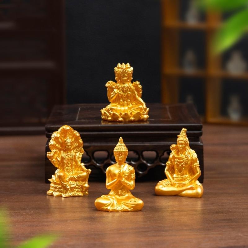 30 Uds Mini estatuas Budas oro - Home Decor Gold reseña y precio