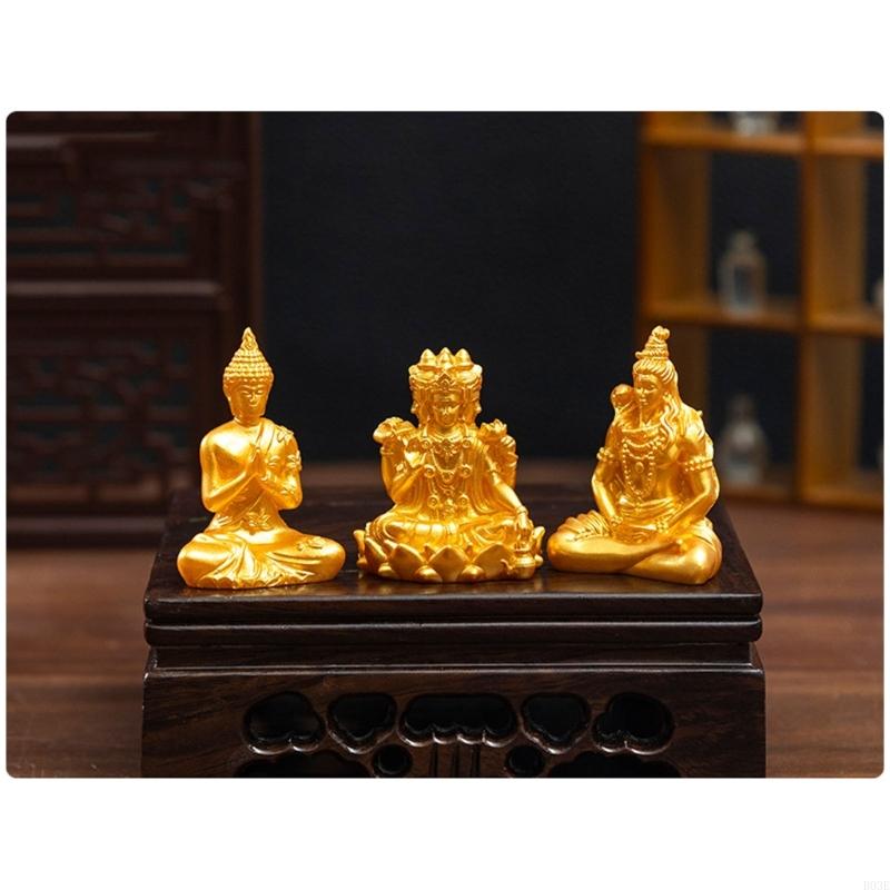 30 Uds Mini estatuas Budas oro - Home Decor Gold reseña y precio