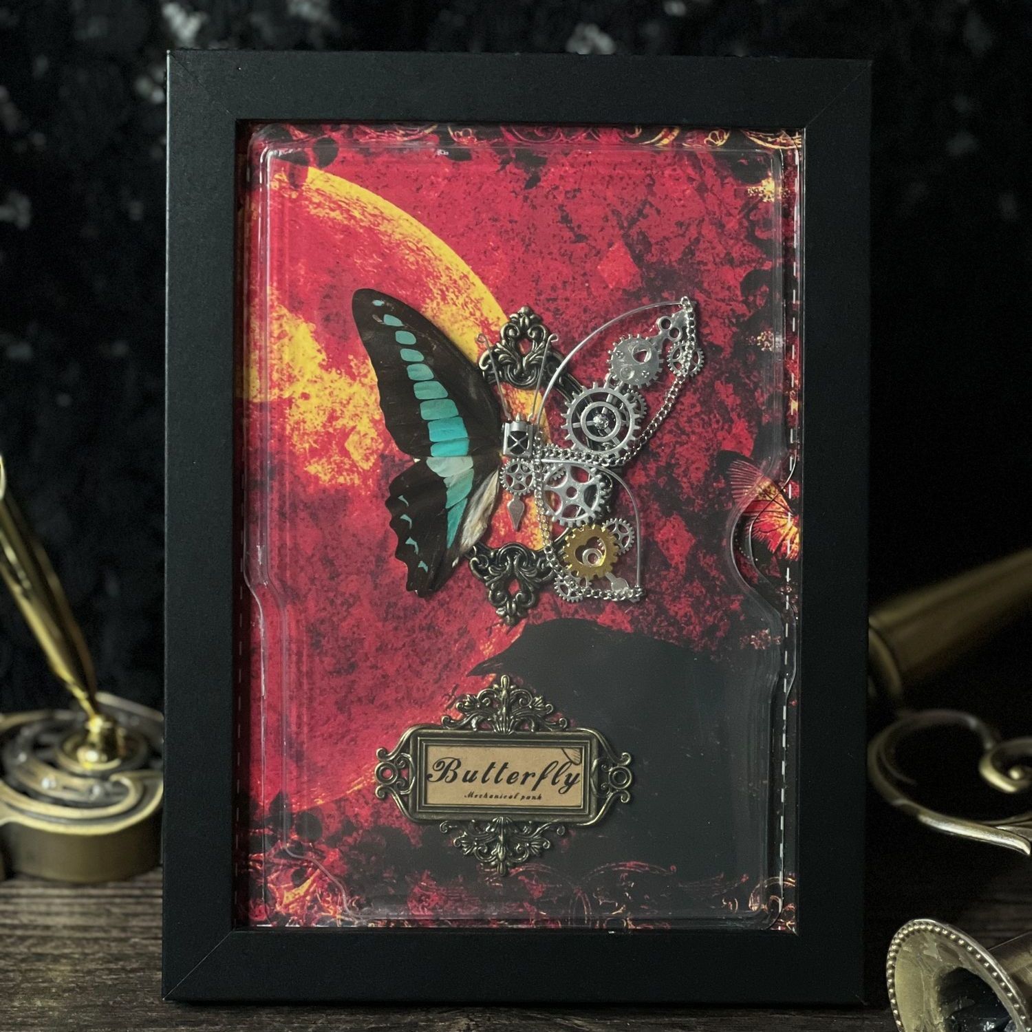 Kit DIY de marco de mariposa s - Home Decor Mirror reseña y precio