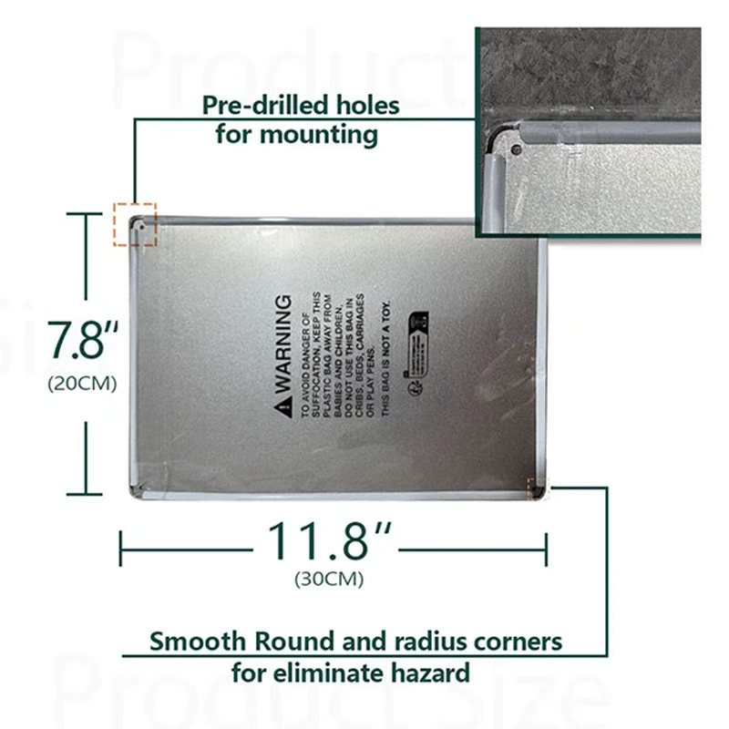 Letrero de metal con reglas di - Home Decor Quotes reseña y precio