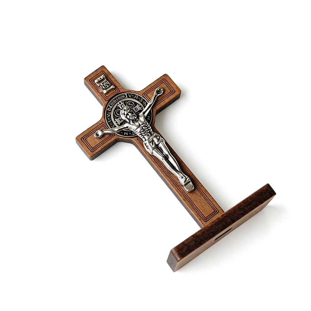 Crucifijo de San Benito con Ba - Home Decor Nz reseña y precio