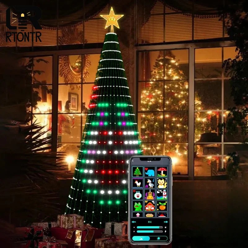 Luces de Árbol de Navidad con  - Home Decor Light reseña y precio