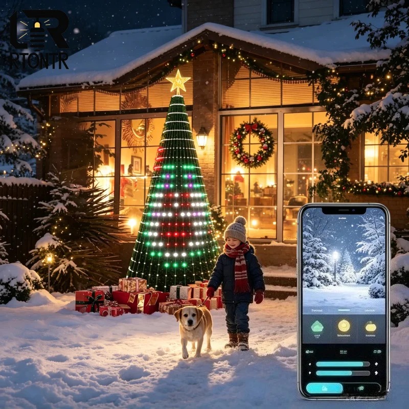 Luces de Árbol de Navidad con  - Home Decor Light reseña y precio