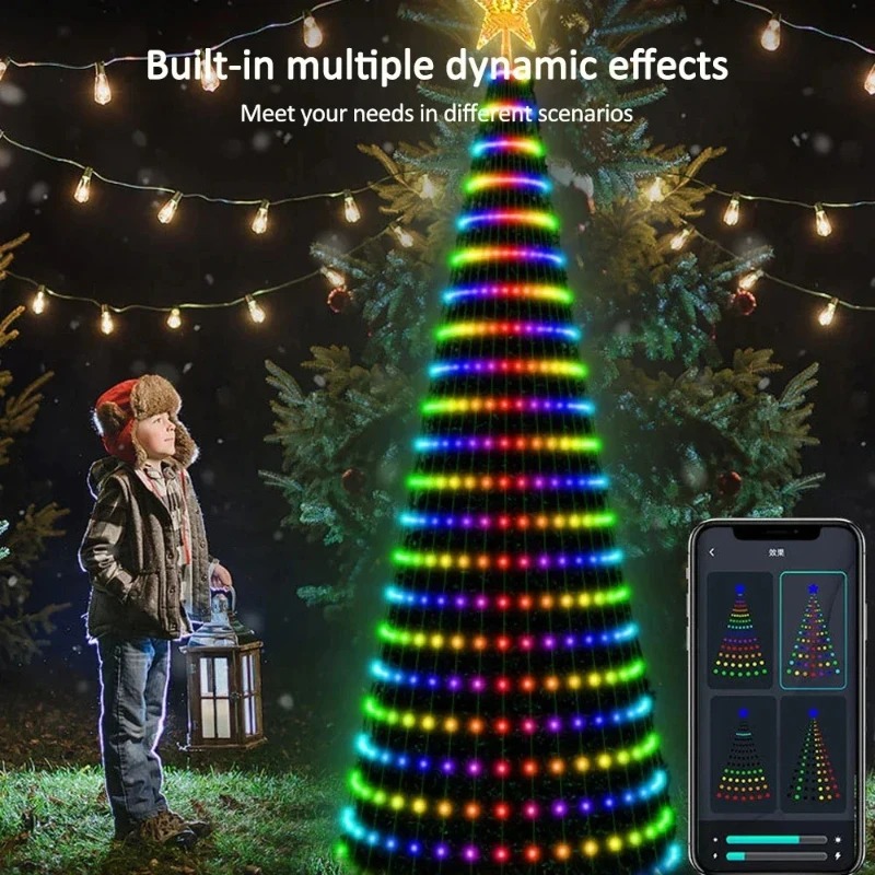 Luces de Árbol de Navidad con  - Home Decor Light reseña y precio