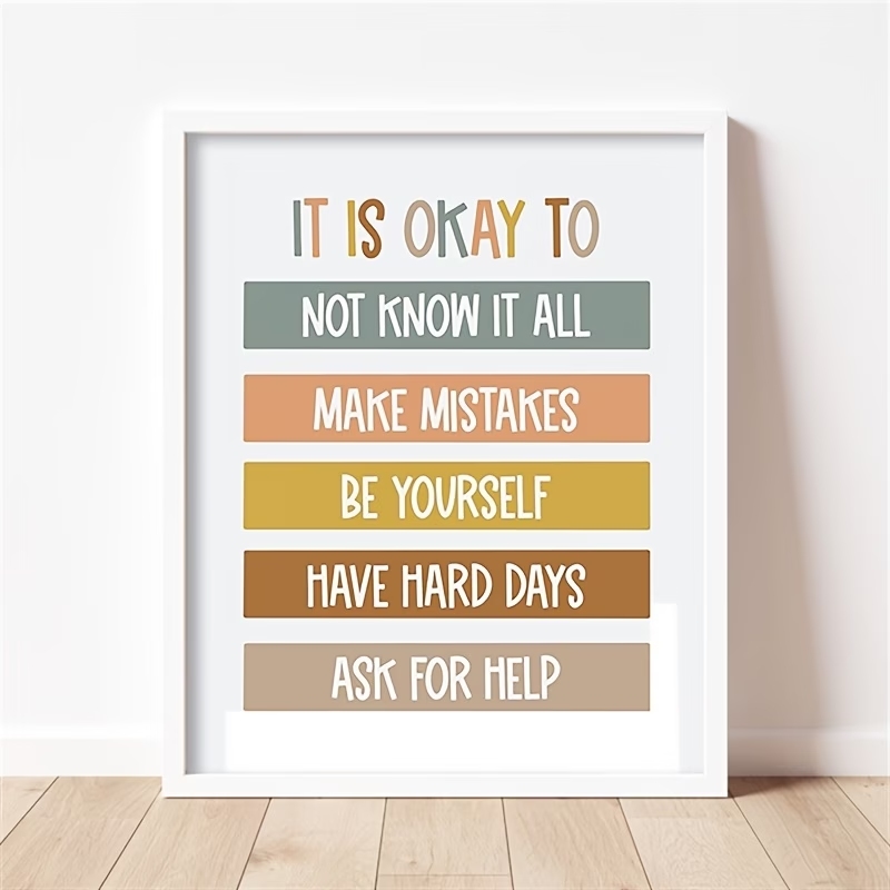 Póster con impresión de citas  - Home Decor Quotes reseña y precio