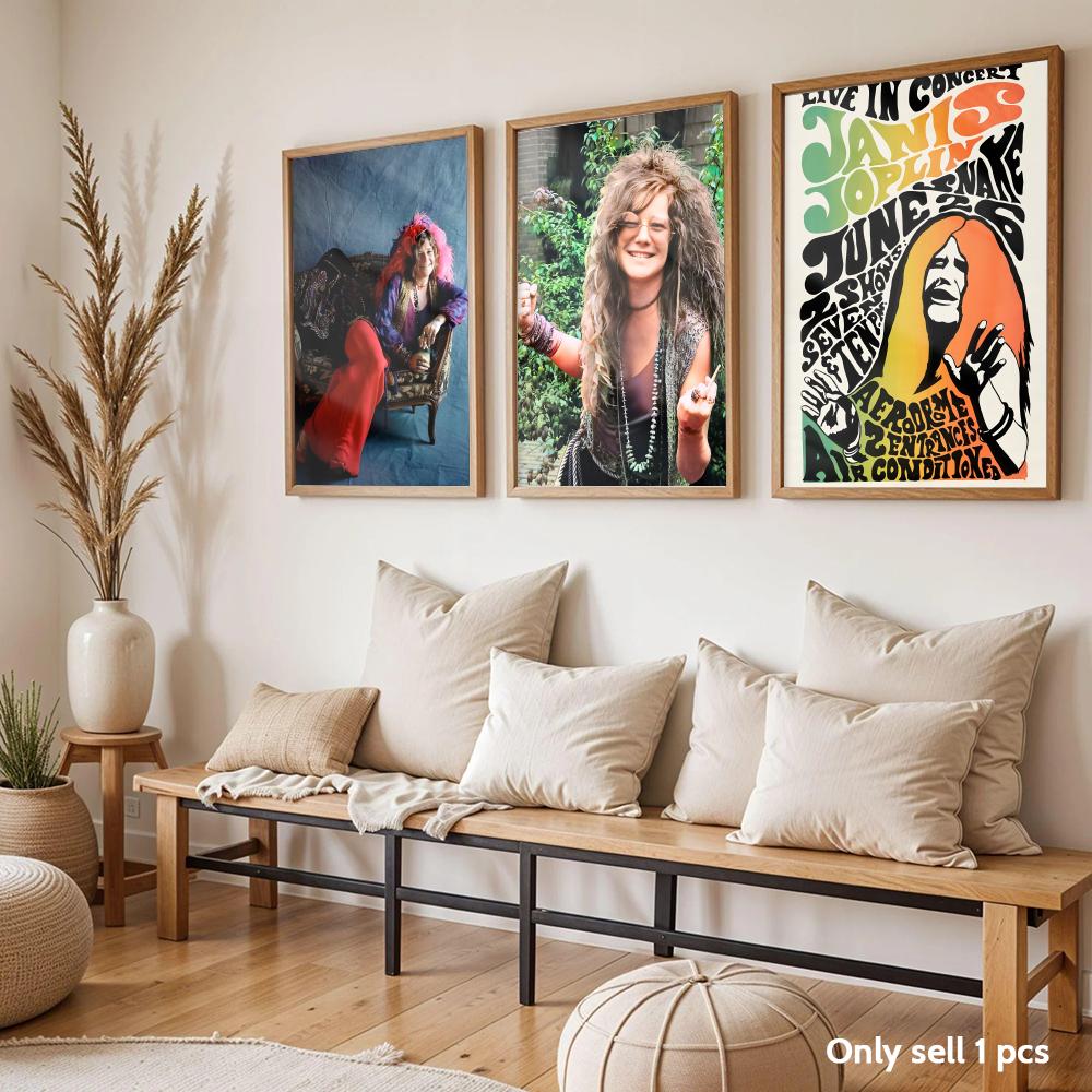 Póster de la cantante american - Home Decor Living Room Ideas reseña y precio