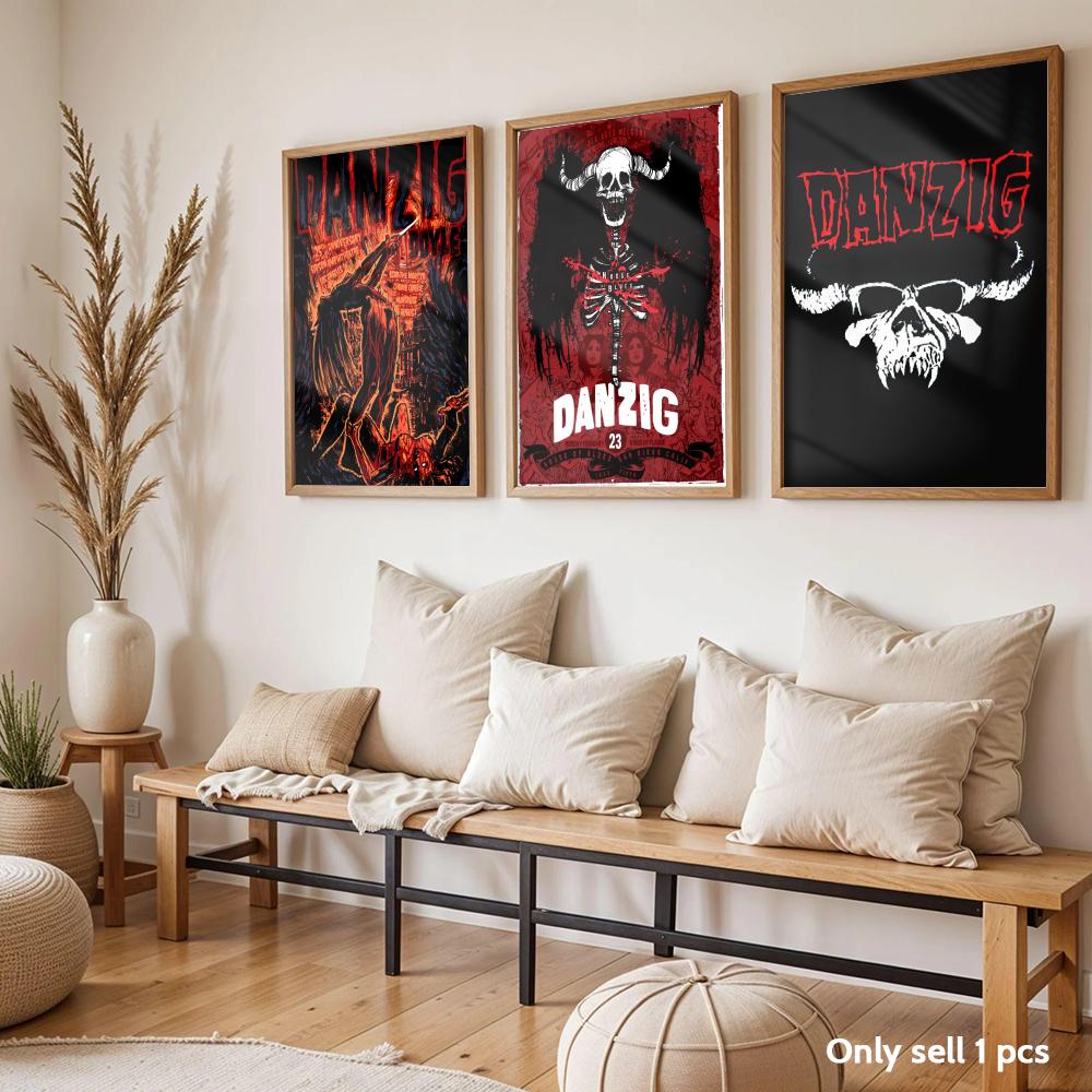 Póster de la banda de heavy me - Home Decor Living Room Ideas reseña y precio