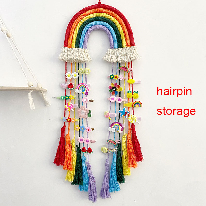 Decoración Colgante de Arcoíri - Macrame Wall Hanging reseña y precio