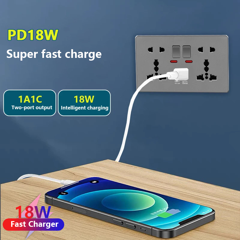 Reino Unido 13A con USB tipo c - Home Decor Uk reseña y precio