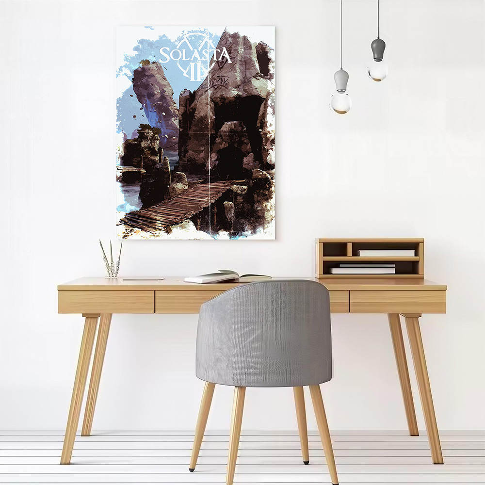 Póster Impreso en Lienzo con A - Home Decor Games Free reseña y precio
