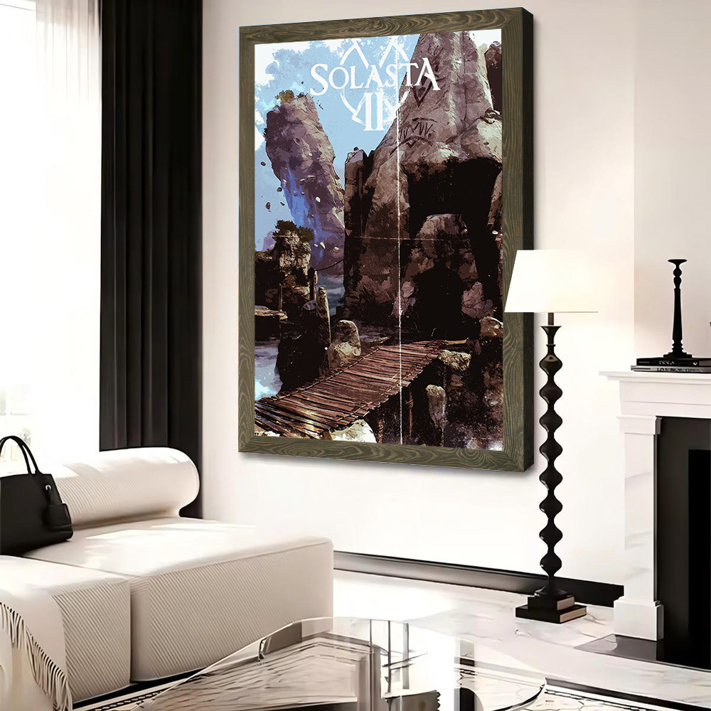 Póster Impreso en Lienzo con A - Home Decor Games Free reseña y precio