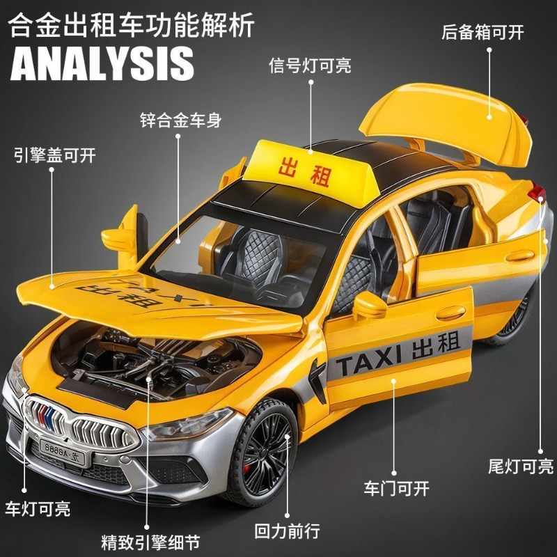 Modelo de Taxi a Escala 1:32 d - Home Decor Gift reseña y precio