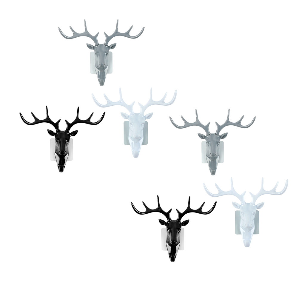 6 ganchos de pared con forma d - Home Decor Organizer reseña y precio