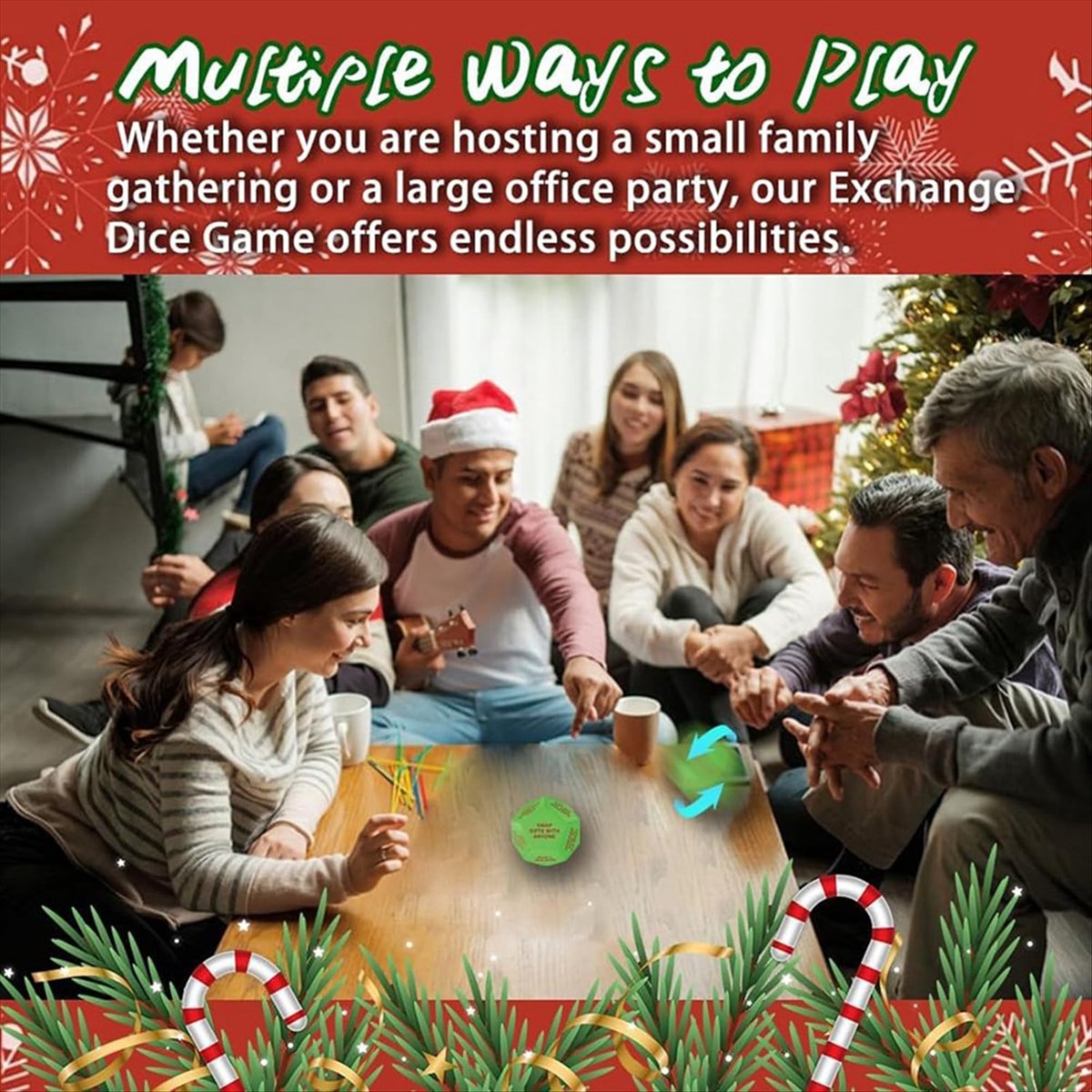 BHBL 2 uds Santa Swap regalo d - Home Decor Exchange reseña y precio