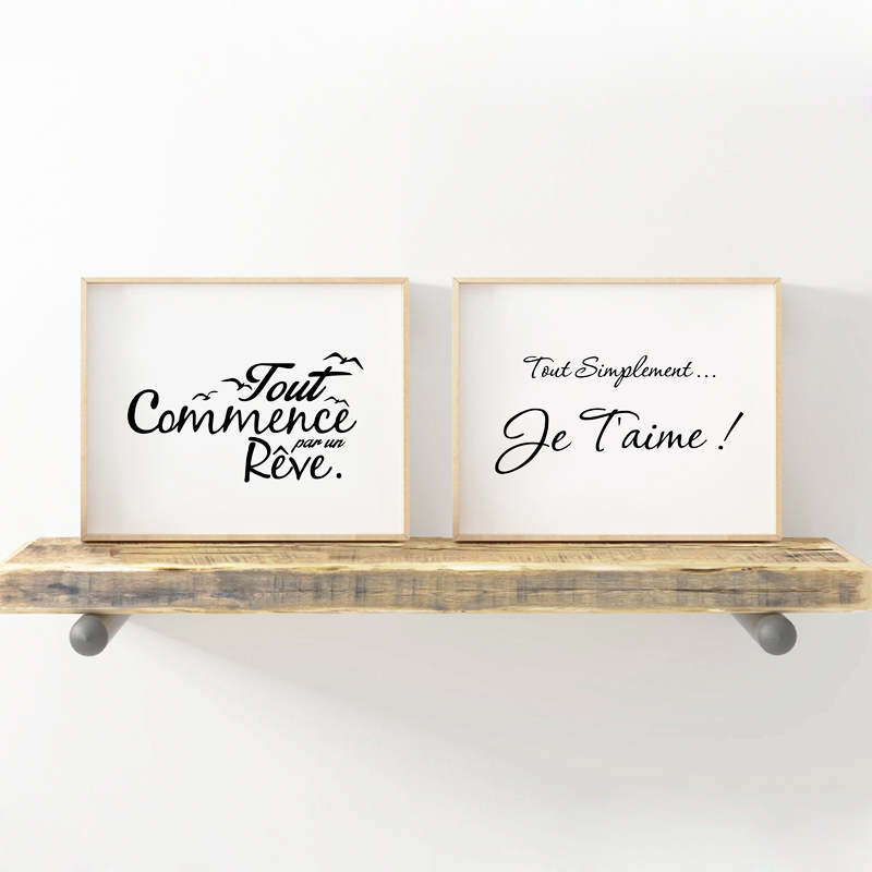Póster con cita inspiradora de - Home Decor Quotes reseña y precio