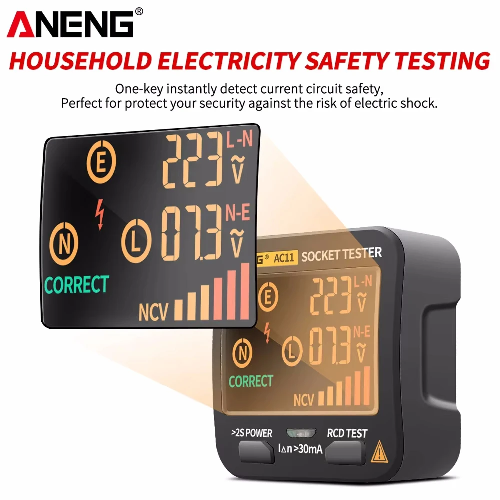 ANENG-probador de enchufe inte - Home Decor Uk reseña y precio