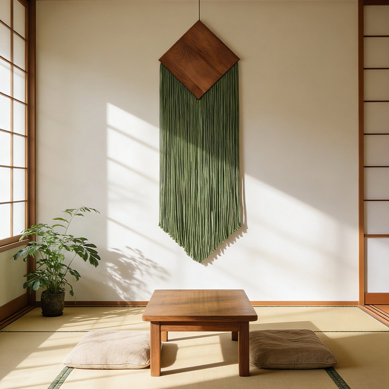 Tapiz Bohemio de Cuerda de Alg - Macrame Wall Hanging reseña y precio