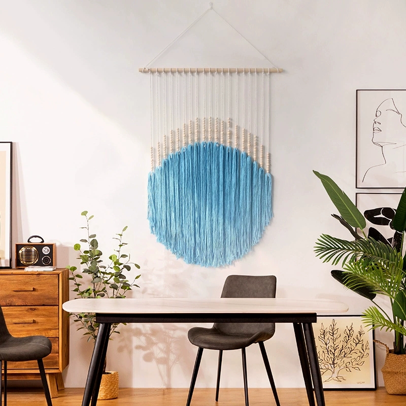 Macramé semicircular para colg - Macrame Wall Hanging reseña y precio